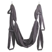 Гамак для йоги 250 × 140 см, цвет чёрный