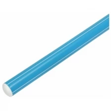 Палка гимнастическая 70 см, цвет: голубой