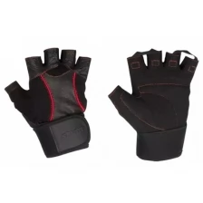 Перчатки атлетические Starfit Su-120, чёрные размер M