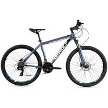Велосипед горный Dewolf 2022 Ridly 40, 20, chameleon grey/white/black