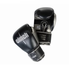 Перчатки боксерские Clinch Prime 2.0 черно-бронзовые (вес 14 унций)
