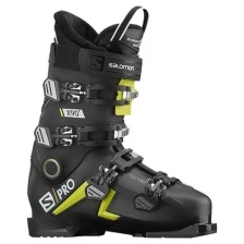 Горнолыжные ботинки Salomon S/Pro 90 X CS Black/Acid Green (20/21) (29.5)