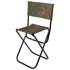 Складной стул симплбэк 420, со спинкой, Камуфляж цифра, стальной