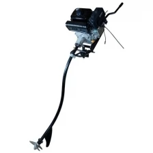 Мотор лодочный бензиновый болотоход Loncin (H200, 6.5л.с., 196куб.см, вал 20мм, 4-х тактный)