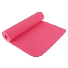 Коврик для йоги 183 x 61 x 0,8 см, цвет розовый