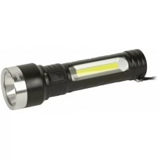 Светодиодный фонарь ЭРА UA-501 универсальный, аккумуляторный, COB+LED, 5 Вт, резина