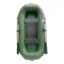 Лодка «Муссон В-270 PC», реечная слань, цвет олива