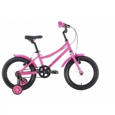 Велосипед STARK Foxy 16 Girl - 22г. (розовый-малиновый)