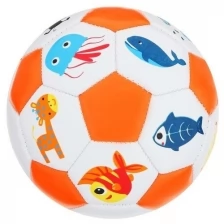 Мяч футбольный детский, размер 2, PVC, микс