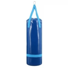 Мешок боксёрский на ременной ленте 20 кг, цвет синий