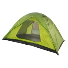 Палатка туристическая профессиональная 2-х местная зеленая, ультралегкая