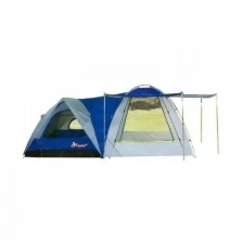 Палатка кемпинговая (480х240х195см) 4-х местная LANYU LY-1706 + кухня-шатер