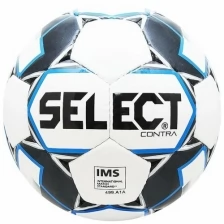 Мяч для футбола SELECT Contra White/Black/Red 812310-103, 4