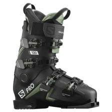 Горнолыжные ботинки Salomon S/Pro 120 Black/Oil Green (20/21) (29.5)