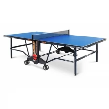 Теннисный стол GAMBLER GTS-3 Edition light Indoor blue, профессиональный, для помещений, складной, с сеткой