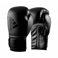 Боксерские перчатки Adidas Hybrid 80 Черный 10 унций