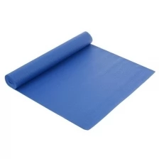 Коврик для йоги 173 x 61 x 0.4 см, цвет темно-синий