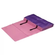 Коврик гимнастический взрослый 180 × 60 см, цвет розовый/фиолетовый