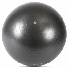 Мяч гимнастический Fitnessport FT-GB-65, 65см, черный