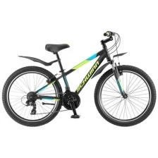 Подростковый велосипед SCHWINN Breaker 24 2020, чёрный, рама One size