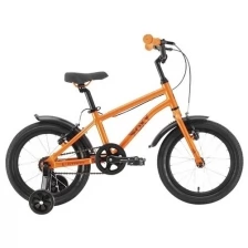 Велосипед STARK Foxy 16 Boy - 22г. (оранжево-черный)