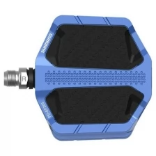 Педали Shimano PD-EF205 Urban Flat Pedals Blue