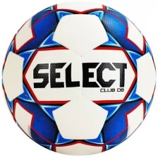Мяч для футбола SELECT Club DB White/Blue 810220-002, 5
