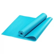 HKEM112-10-SKY Коврик для йоги, PVC, 173x61x1,0 см (голубой)