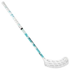 Клюшка REALSTICK LEVEL 2.8, MR-KF-L85, для флорбола, 85см, левый крюк, композит, бело-голубой