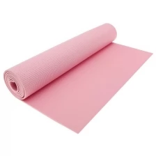 Коврик для йоги 173 × 61 × 0,5 см, цвет чёрный