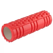 Роллер массажный для йоги 45 х 13 см, цвет красный 4447015