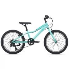 Детский велосипед GIANT Enchant 20 Lite 2021 Голубой One Size
