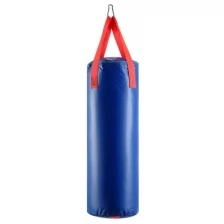 Мешок боксёрский на ременной ленте 15 кг, цвет синий 3516347