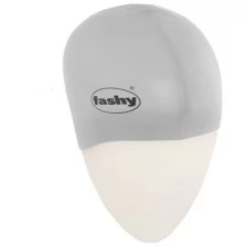 Шапочка для плавания FASHY Silicone Cap, 3040-12, силикон, серебристый