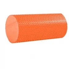 Ролик массажный для йоги B31600-4 (оранжевый) 30х15см.
