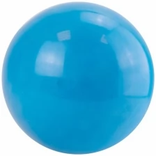 Мяч для художественной гимнастики однотонный, арт.AG-19-01, d19 см, ПВХ, небесный