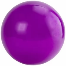 Мяч для художественной гимнастики однотонный, арт.AG-19-08, d19 см, ПВХ, фиолетовый