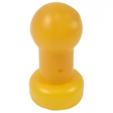 Колпачок пластиковый для стойки батута Ø – 140 см, желтый