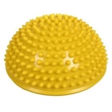Полусфера для массажа ступней, желтая, Ø15 см