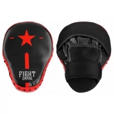 Лапа боксёрская Fight Empire, 1 шт., цвет чёрный/красный Fight Empire 4154065