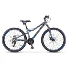 Велосипед Stels Navigator 610 MD 26 V040 (2021) 16 антрацитовый/синий (требует финальной сборки)