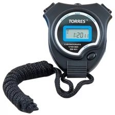 Секундомер TORRES Stopwatch, арт.SW-001, часы, будильник, дата, черно-синий