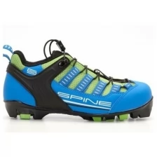 Лыжные ботинки летние Spine Skiroll Classic 11 NNN (синий/черный/салатовый) 2020 46 EU