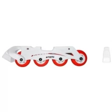 Роликовая рама ATEMI Cross для фигурных коньков, красно-белый, размер 30-33