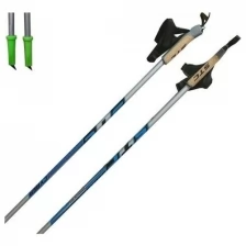Палки для лыжероллеров STC Cyber 60% карбон с твердосплавным наконечником VolSki Ski Team 170 см