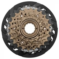 Трещотка SHIMANO TZ500, 6ск, 14-28, с защитой, б/уп.