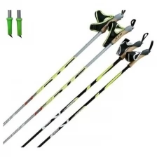 Палки для лыжероллеров STC Avanti 100% карбон с твердосплавным наконечником VolSki Ski Team 175 см