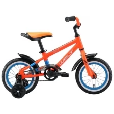 Велосипед Welt Dingo 12 2021 Orange/Blue (Дюйм:7)