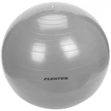Мяч гимнастический FLEXTER серебряный 75см