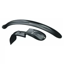 Крылья велосипедные Simpla Raptor SD Long для 26"-28”, к-т, универсальные, удлиненные, черные.